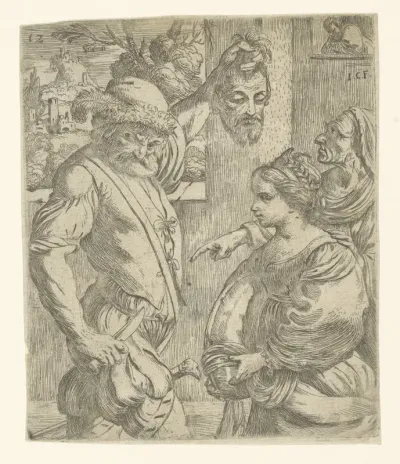 Salome en de beul met het hoofd van Johannes de Doper