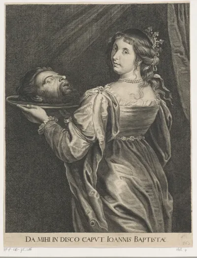Salome met het hoofd van Johannes de Doper