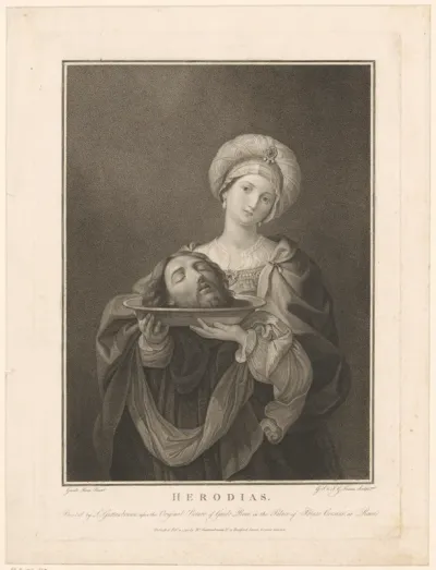 Salome met het hoofd van Johannes de Doper op een schaal