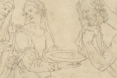 Salome ontvangt het hoofd van Johannes de Doper