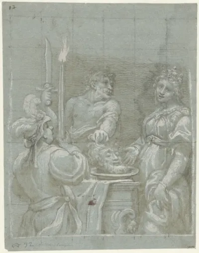 Salome ontvangt het hoofd van Johannes de Doper