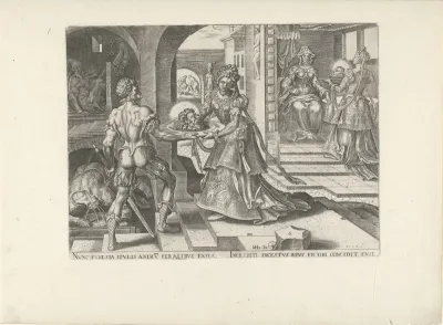 Salome ontvangt het hoofd van Johannes de Doper