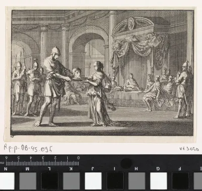 Salome ontvangt het hoofd van Johannes de Doper