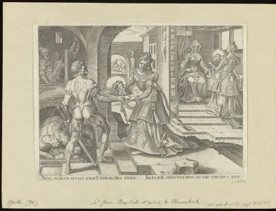 Salome Receiving The Head of St John The Baptist