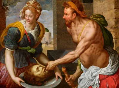 Salome with the head of John the Baptist