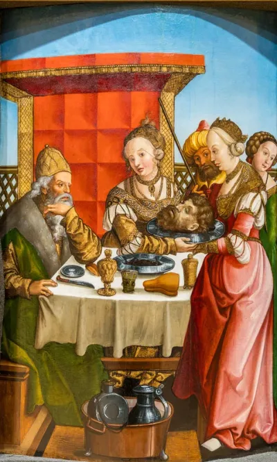 Salome with the head of John the Baptist