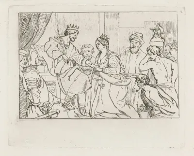 Salomo en de koningin van Sheba