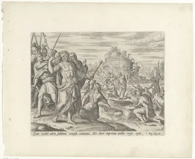 Salomo laat de tempel bouwen