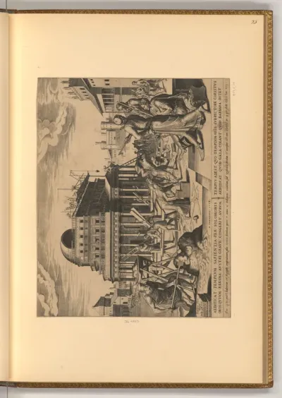Salomo lässt einen Tempel bauen