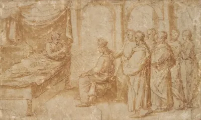 Salomon ved kong Davids dødsleje