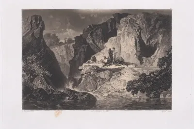 Salvator Rosa among the Brigands