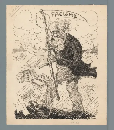 Sam van Houten en het fascisme