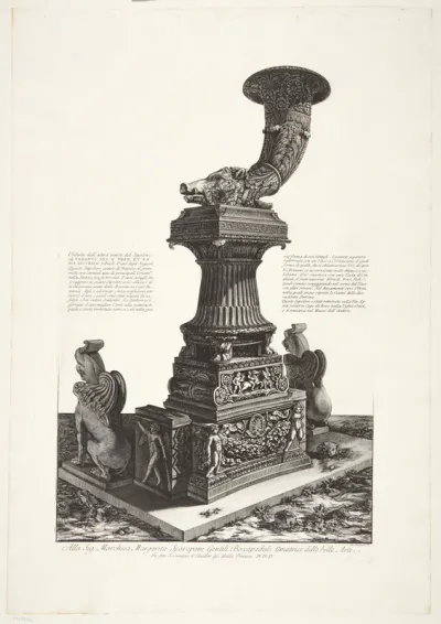 Samme gravmonument som i forrige blad, set fra en anden vinkel