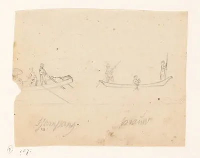 Sampan en prauw