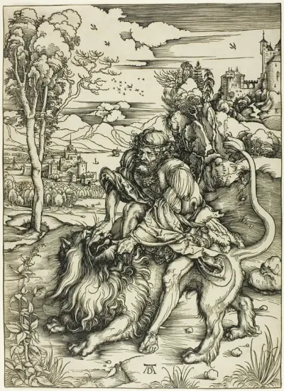 Samson Rending the Lion