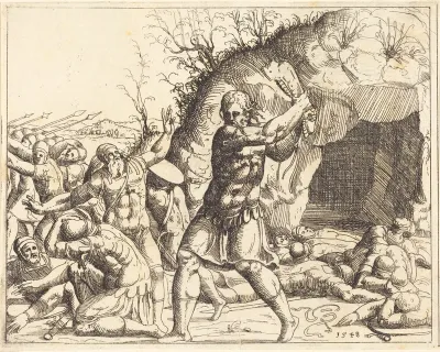 Samson Slays the Philistines