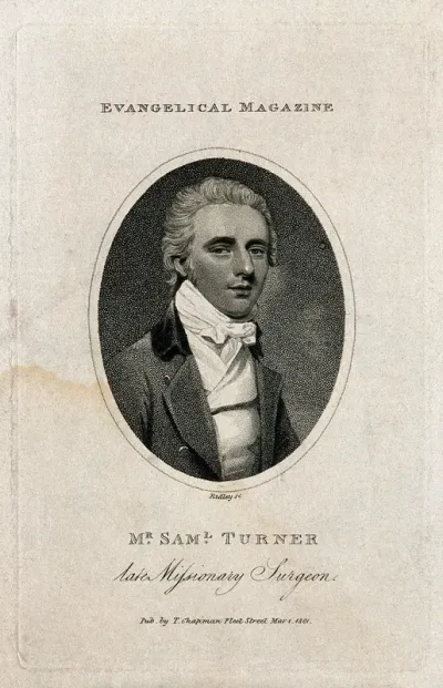 Samuel Turner. Stipple engraving by W. Ridley, 1801