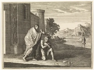 Samuel zalft Saul tot koning