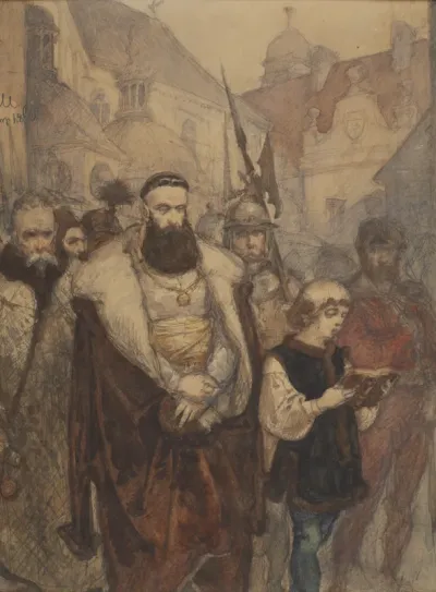Samuel Zborowski Led to his Death