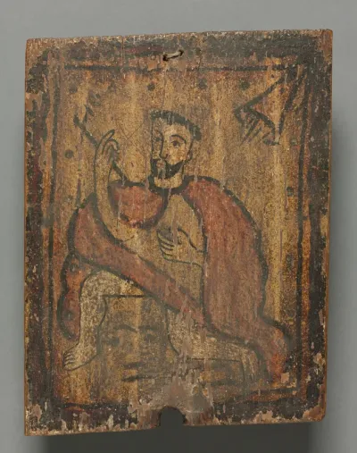 San Geronimo:  santo de retablo