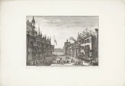 San Marco en Piazzetta dei Leoncini te Venetië