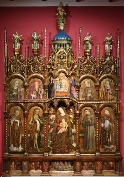 San Severino Polyptych by Vittore Crivelli