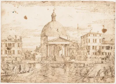San Simeone Piccolo, Venice, Seen from the Grand Canal
