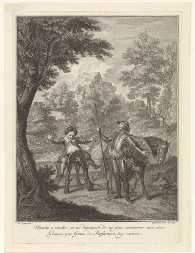 Sancho Panza is zijn ezel kwijt