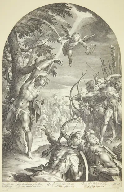 Sankt Sebastians martyrdød