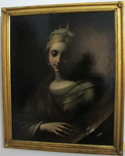 santa caterina con la ruota