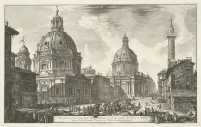 Santa Maria di Loreto en de Santissimo Nome di Maria te Rome