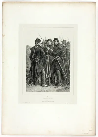 Sappers, from Souvenirs d’Italie: Expédition de Rome