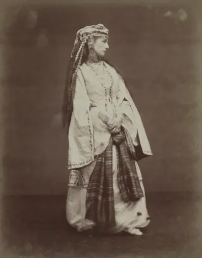 Sarah Bernhardt in "Zaire" by Voltaire