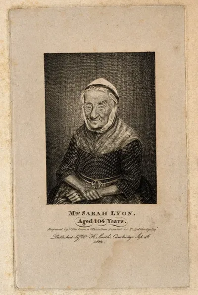 Sarah Lyon, aged 104