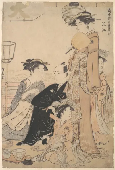Sashiye (name of a place in Edo)