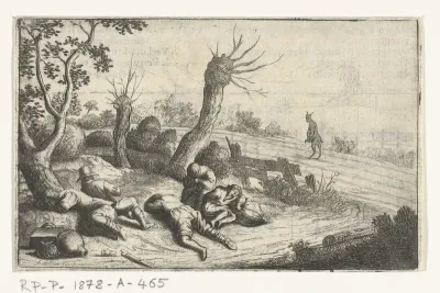 Satan onkruid zaaiende