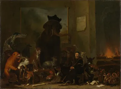 Satire on the Trial of Johan van Oldenbarnevelt