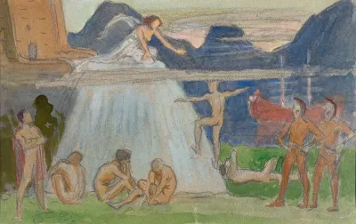 Satukuvitus, Prinsessa jäisellä vuorella