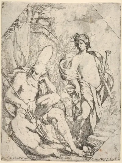 Saturn, Eros, and a Woman