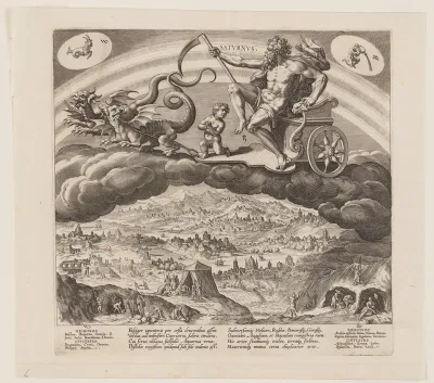 Saturnus, from The Seven Planets