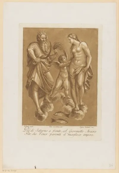 Saturnus, Venus en Amor