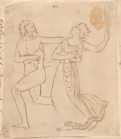 Satyr and Maenad, from Dance in Honor of Bacchus