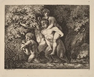 Satyr Carrying a Nymph on His Back