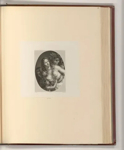 Satyr und Nymphe