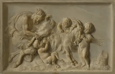 Satyres et chèvre