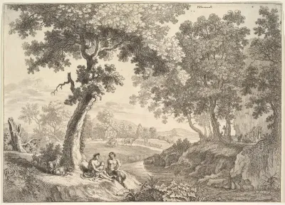 Satyrs in a Landscape
