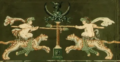 Satyrs Jousting