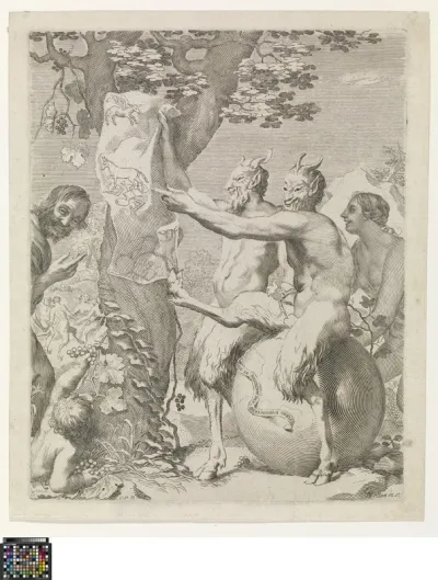 'Satyrs' or 'The Mockers'