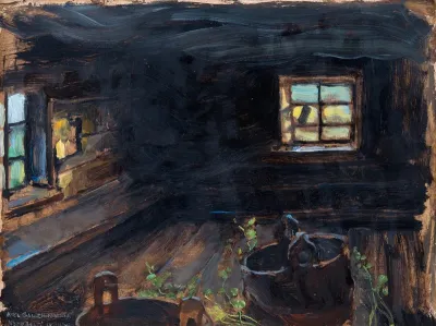 Sauna interior