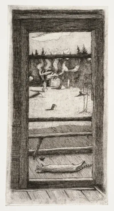 Sauna lämpiää